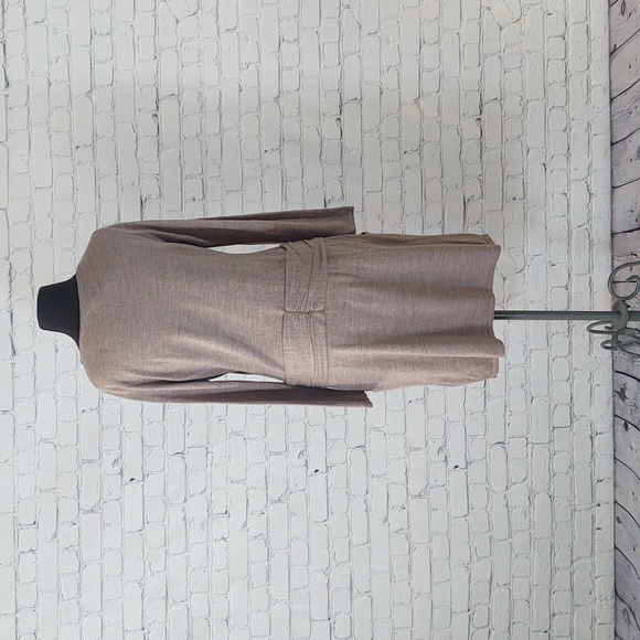 New York & Company Size M Belted Sweater Dress - Picture 2 of 12